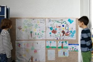 Toamna şi copiii sunt în armonie la Şcoala Gimnazială „Alexandru Ioan Cuza”