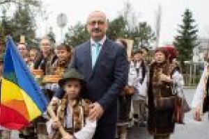 Delegaţie din zona Bucovinei la Palatul Victoria, de Ziua Naţională a României