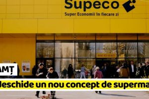 NEAMȚ: Supeco deschide mâine, 5 decembrie, primul supermarket din Piatra-Neamţ