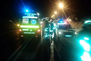 VIDEO Accident între Tărlungeni şi Braşov!