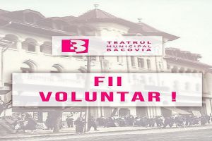 Concurs de voluntariat. Şi eu sunt Teatrul „Bacovia”