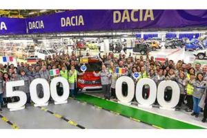 Dacia a produs 500.000 de vehicule Duster