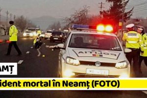 NEAMȚ: Accident mortal în Neamţ în această dimineaţă (FOTO)