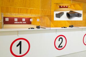 Exerciţiu de tragere, organizat de Poliţia locală Slobozia pentru jurnalişti, în noul poligon