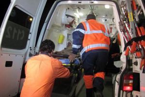 A ieşit din curte ca tancul sovietic, a băgat un om în spital!