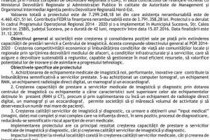 ” MODERNIZAREA CENTRULUI DE IMAGISTICĂ LA SC BETHESDA SRL”