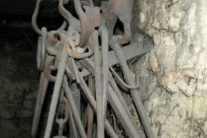 Furt de fier vechi de la o societate din Recea