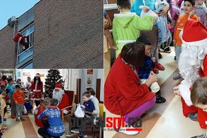 FOTO&VIDEO. Moş Nicolae a vizitat copiii bolnavi de la Pediatrie, la Spitalul Judeţean Satu Mare