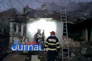 ACUM: Locuinţă din Panciu, mistuită de flăcări