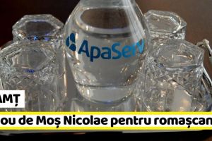 NEAMȚ: ApaServ, cadou de Moş Nicolae pentru romaşcani