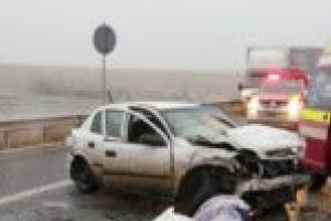 Ciocnire violentă pe Autostrada A1! Un om a murit, alţi şase au ajuns la spital!