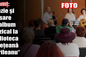 Neamţ: Lansare de album muzical la Biblioteca Judeţeană „G.T. Kirileanu“