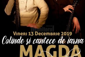 Concert de colinde şi cântece de iarnă cu Magda Puşkaş şi Rareş Suciu, la Ariata Events