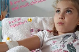 O fetiţă din Focşani, care suferă de mai multe boli, nu-şi doreşte altceva de la Moş Crăciun decât să fie sănătoasă