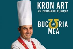 Lansare de carte, autor chef Ciprian Feraru