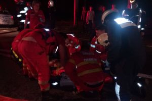 ACCIDENT ÎNGROZITOR pe DN 7! Victima: O fată de 13 ani. Trafic BLOCAT în totalitate