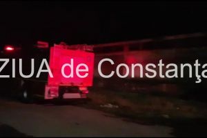  Interventie a ISU Dobrogea: Iese fum de sub un lift de pe strada Baba Novac din Constanta