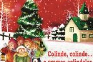Cărticica pentru prichindei şi copii mai măricei „Colinde, colinde… e vremea colindelor”