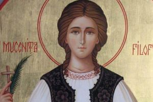 7 decembrie, Sfânta Muceniţă Filofteia – ocrotitoarea copiilor, a tinerilor şi a fetelor pe care le ajută să se căsătorească