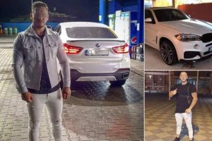 Păţania unui şofer de BMW – S-a aruncat în Dâmboviţa ca să scape de poliţiştii care îl urmăreau