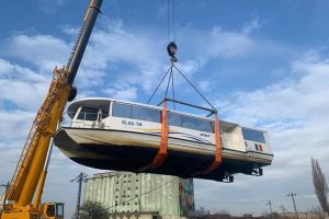 Vaporaşele STPT au fost scoase de pe Bega şi duse la iernat