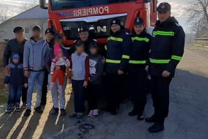 Acţiune umanitară a pompierilor de la Garda de Intervenţie Voineşti
