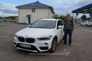 Autoturism cautat de autoritatile din Cehia, descoperit la P.T.F. Sighet