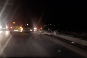 FOTO Accident pe drumul Botoşani- Suceava! Un BMW a ajuns în şanţ