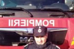 Pompier, salvator de vieţi şi în concediu!