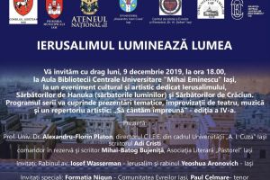 Nu pierde unul dintre cele mai importante evenimente ale Comunităţii Evreilor
