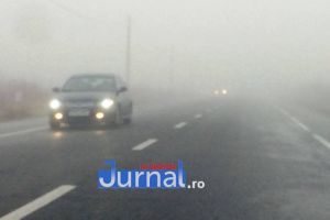 ACUM: Atenţie la drum! COD GALBEN de ceaţă în Vrancea