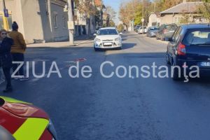 Accident la intersectia strazii Calugareni cu Ștefan Mihaileanu. Un pieton a fost ranit