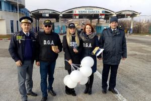 Acţiune de informare şi conştientizare anticorupţie în puncte de trecere a frontierei cu Republica Moldova