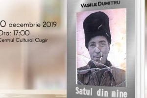 10 decembrie: lansarea volumului „Satul din mine”, la Centrul Cultural din Cugir