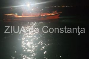 Interventie de urgenta in Portul Constanta. O persoana a cazut in Dana 79 cu stivuitorul (galerie foto) 