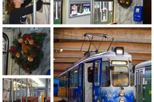 Moş Crăciun vine la Iaşi cu tramvaiul!