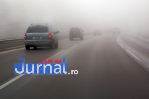 Vrancea, sub cod galben de ceaţă