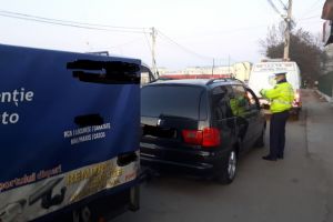 FOTO: Acţiune de amploare a poliţiştilor focşăneni pentru menţinerea ordinii şi siguranţei publice