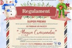 O farmacie din Botoşani organizează un concurs pentru copii. Sute de prichindei vor fi premiaţi pe loc