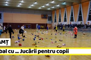 NEAMȚ: Astăzi începe a doua ediţie a manifestării „Fotbal cu … Jucării pentru copii”