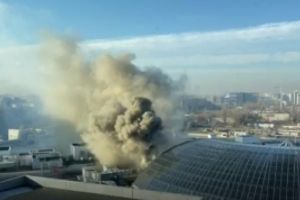 Incendiu la mall-ul AFI Cotroceni! Pompierii intervin cu autospeciale