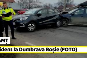 NEAMȚ: Accident cu victimă la Dumbrava Roşie (FOTO)