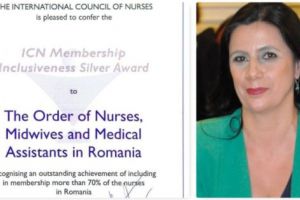 Ordinul Asistenţilor Medicali din România primeşte Premiul ICN pentru Reprezentativitate