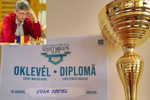 Locul II la Concursul de Şah – Cupa Sfântu Nicolae organizat la Gheorgheni