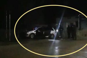 Criminalii celor două femei, duşi la locul crimei pentru reconstituire. Au refăcut tot traseul