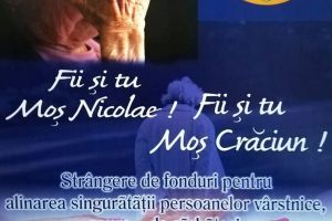 Lions Siebenburgen ajunge şi în acest an la bătrânii singuri: Fii şi tu Moş Crăciun!