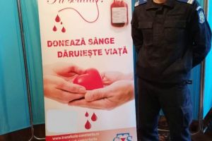 Eveniment cu traditie: Jandarmii din Constanta doneaza sange