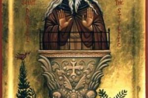 Sfântul Cuvios Daniil Stâlpnicul şi Luca cel Nou