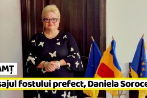 NEAMȚ: Mesajul fostului prefect, Daniela Soroceanu: „Munca mea nu se opreşte aici…”
