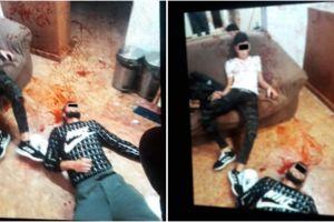 Scandal monstru la vecinii din Vâlcea – Trei ţigani într-o baltă de sânge într-o frizerie